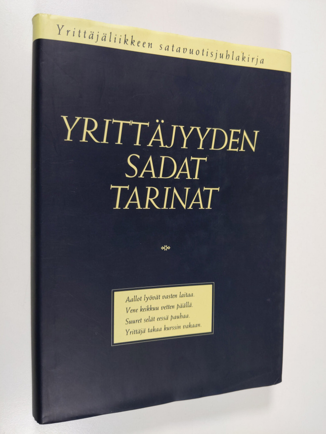 Tapio ym. (toim.t) Eräheimo : Yrittäjyyden sadat tarinat