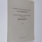 Suomen sukututkimusseuran vuosikirja 40 = Genealogiska sa... - pikkukuva 1