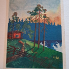 Eero Lehikoinen :  rantamökki, kulkenut 1948 - pikkukuva 1