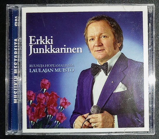 ERKKI JUNKKARINEN Laulajan Muisto: Ruusuja Hopea… 2-CD 2008