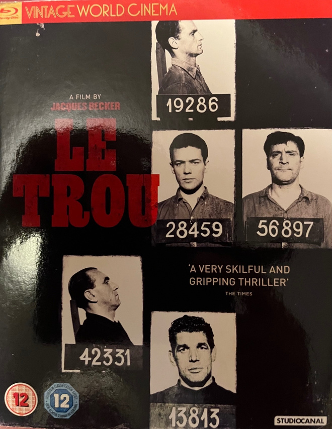 Le Trou (Jacques Becker) UUSI UK Blu-Ray