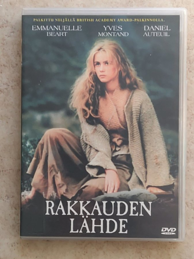 Rakkauden lähde (1986), DVD. Yves Montand