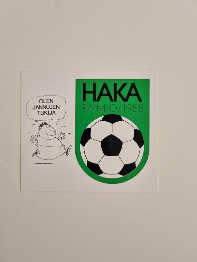 Jalkapallojoukkue Paimion Hakan tarra