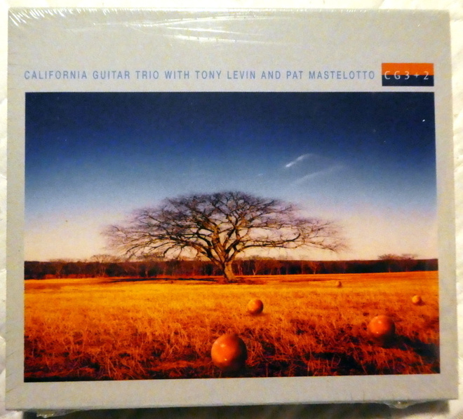 CALIFORNIA GUITAR TRIO Invitation CD Tony Levin UUSI