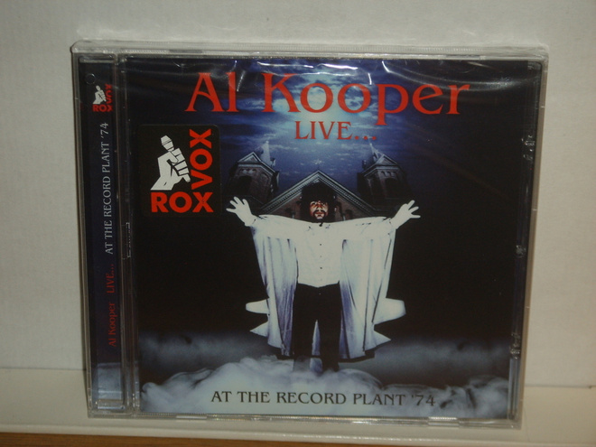 Al Kooper Cd Live At The Record Plant '74