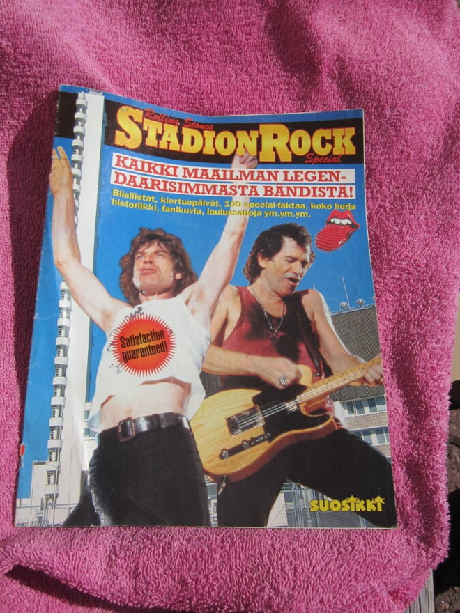 rolling stones stadion rock special ; SUOSIKKI