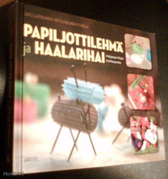 Papiljottilehmä ja haalarihai - helppoja leluja...(Sis.pk:t)