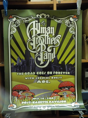 ALLMAN BROTHERS BAND - THE ROAD GOES ON.. 2005 MYYNTIJULISTE