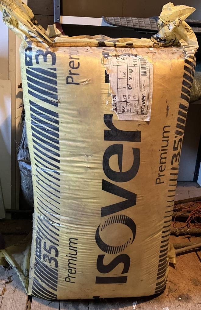 Lasikuituvilla Isover Premium KL 35 125 (1 paketti)