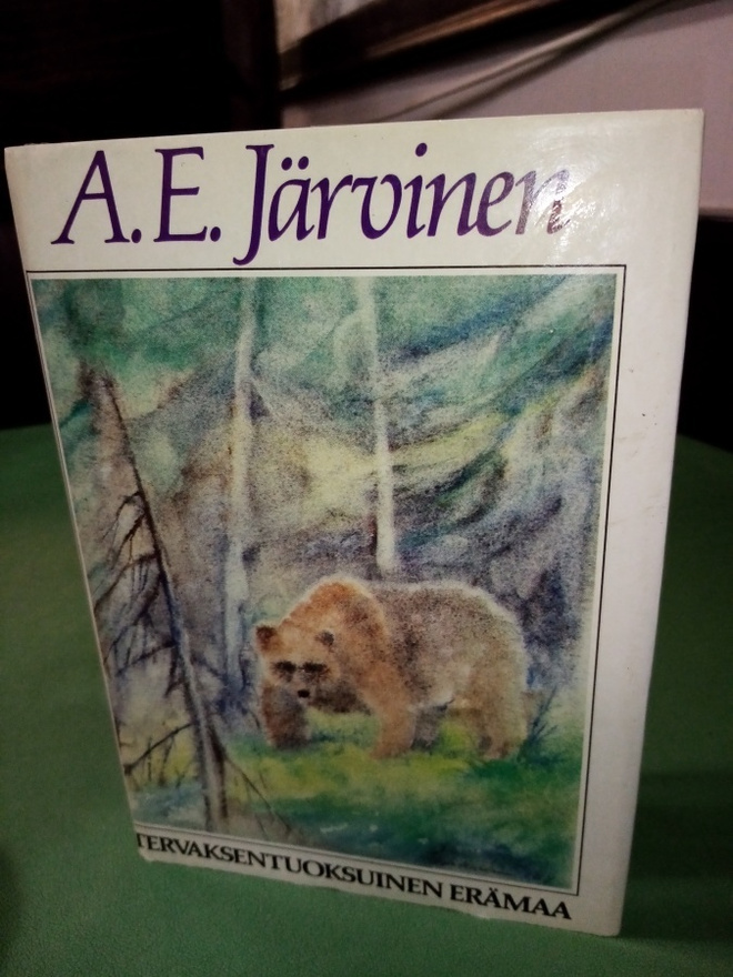 A. E. JÄRVINEN :  Tervaksentuoksuinen erämaa ( SIS POSTIKULU