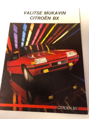 Citroen BX - 11/1985 - esite