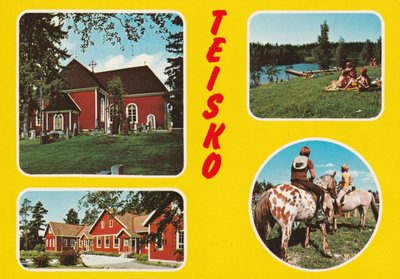 KIRKKOKORTTI - TAMPERE - TEISKON KIRKKO  - 4