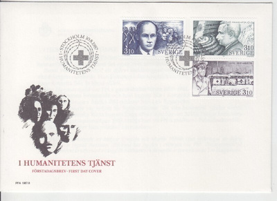 Ruotsi fdc 1987 PR