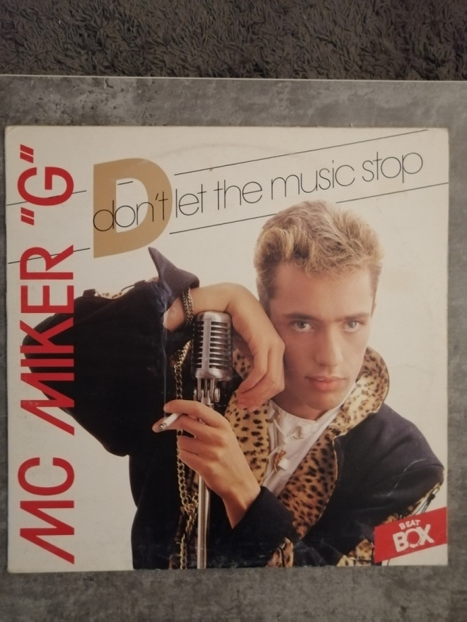 MC Miker "G" : Don't Let The Music Stop 12"