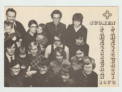 Suomen Lähetysseuran kurssikuva 1973