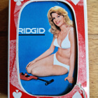 Vintage tyttö mainoskortit Ridgid - pikkukuva 2