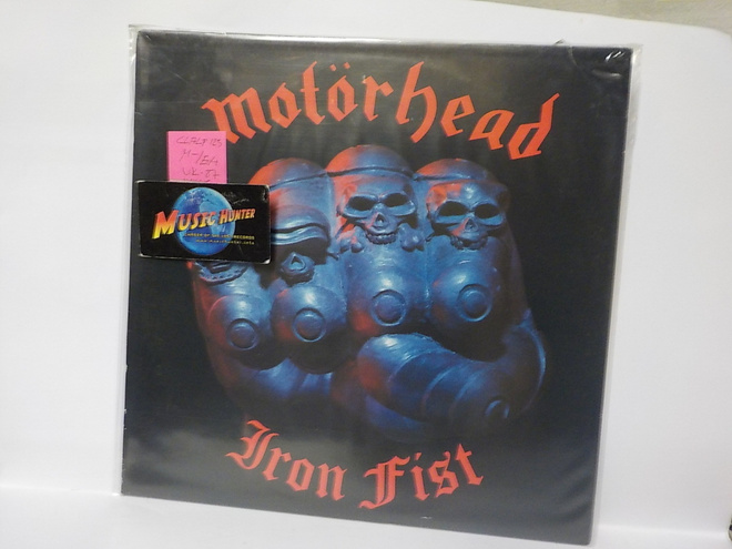 MOTORHEAD - IRON FIST M-/EX+ UK 1987 LP