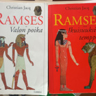 Christian Jacq: Ramses -sarjaa 1-4, Gummerus 2000, 4 kuvaa - pikkukuva 1