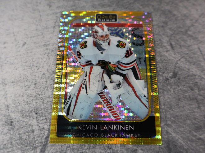 Kevin Lankinen 2021-22 OPC Platinum Seismic Gold