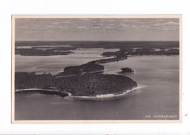 VANHA Postikortti Punkaharju 1930-l Karhumäki
