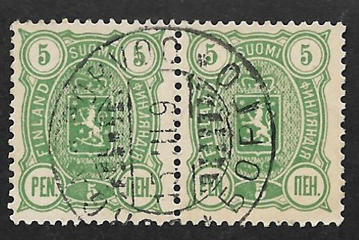 Vaakuna 1889 5p (LAPE 2x28B) O pari