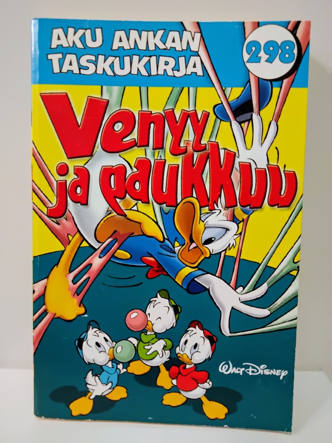 Venyy ja paukkuu - Aku Ankka taskukirja 298 (1.p)