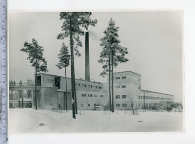 Saseka tehdasalue Nordsjö-Kallvik Vuosaari vanha valokuva