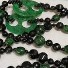 311g Vintage Kiinalainen Jade kivi kaulakoru - pikkukuva 2