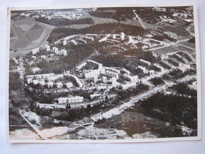 VANHA Postikortin Alkup.Mallikappale Helsinki 1950-luku