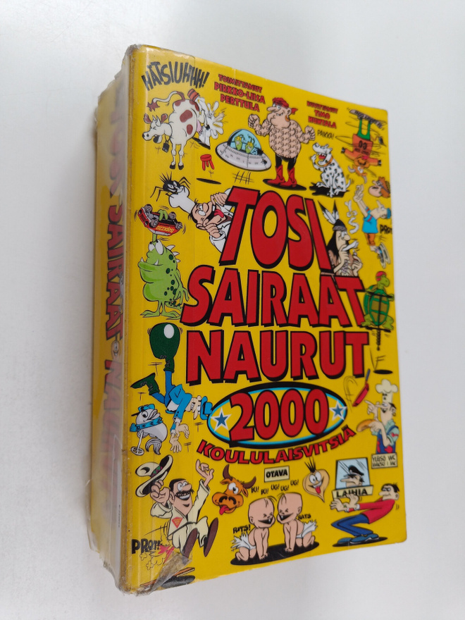 Tosi sairaat naurut : 2000 koululaisvitsiä