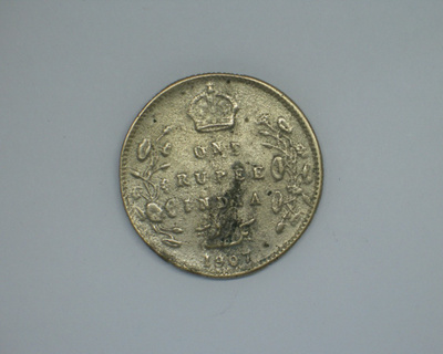 1907 Intia One Rupee, Edward VII