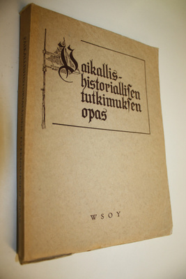 Paikallishistoriallisen tutkimuksen opas