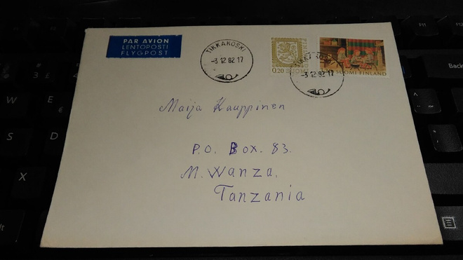 Tikkakoski - Tanzania kuori 1982