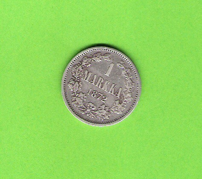 1 Markka 1872.