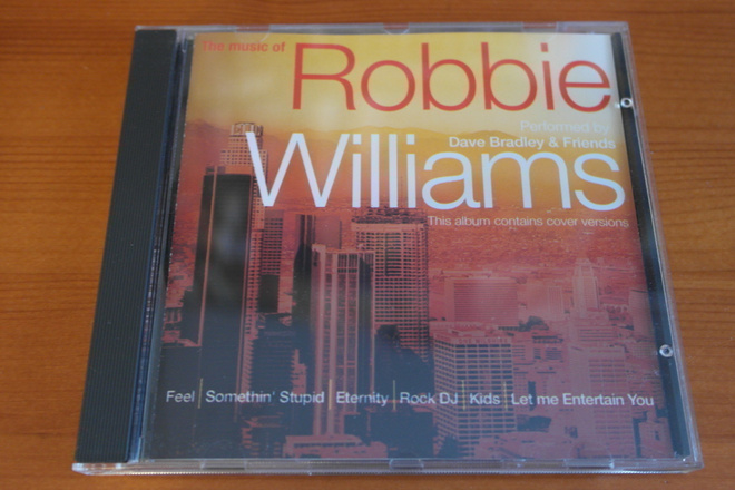 The Music of Robbie Williams CD.