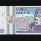 Romania 5000 Lei 1992 P-103, UNC - pikkukuva 1