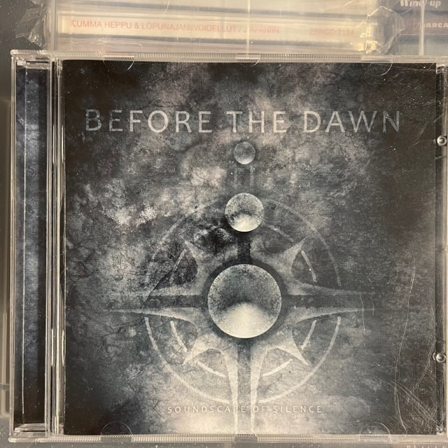 BEFORE THE DAWN - Soundscape Of Silence cd (originaali)