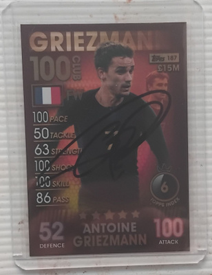 Antoine Griezmann Ranska signed