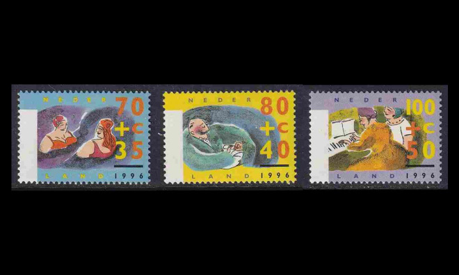 Alankomaat 1571-3 ** Hyväntekeväisyys vanhustyö (1996)