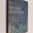 Anthony Quinton ym. : Of Men and Manners - Essays Histori... - pikkukuva 1