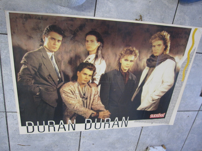 DURAN DURAN - vanha suosikki juliste