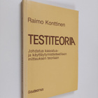 Raimo Konttinen : Testiteoria : johdatus kasvatus- ja käy... - pikkukuva 1