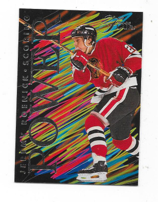 1994-95 Flair Scoring Power #9of10 Jeremy Roenick , Chicago