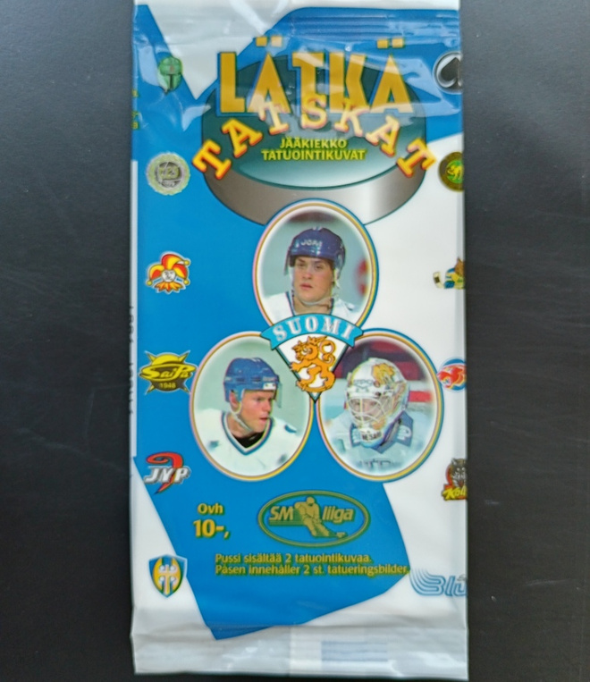1997 Lätkä Tatska Ville Peltonen /Porin Ässät