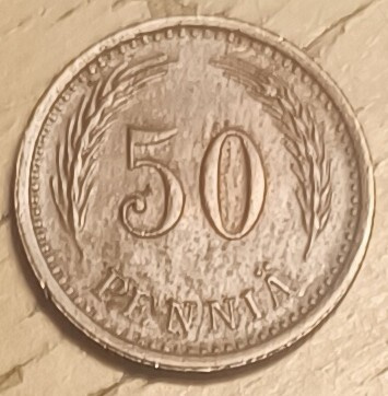 50 penniä 1941