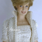 Prinsessa Diana Iso Posliininukke - pikkukuva 4