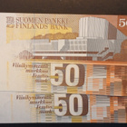Suomi 50 mk- 1986 Litt. A 2 Kpl. Huomaa LEVO - pikkukuva 2