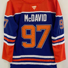 NHL FaniPaita Edmonton Oilers CONNOR McDAVID #97 Team Color - pikkukuva 1