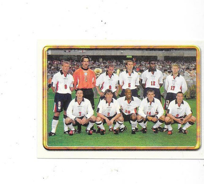 1998 Navarrete FIFA France 98 World Cup #299 TEAM ENGLAND
