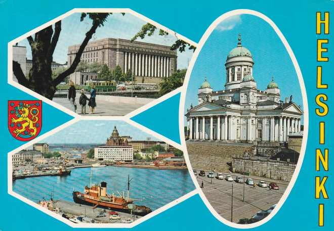 KIRKKOKORTTI - HELSINKI - TUOMIOKIRKKO - 84